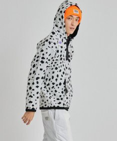 PW CIRCULUS 【MEN】SNOW LEOPARD柄フーディー
