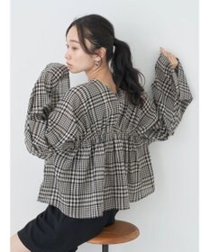 earth music&ecology ワッシャードロスト羽織りシャツ