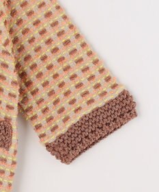 自由区 【カトリエムブーケ】Lame tweed ボウタイディテールジャケット