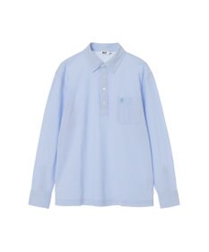 DAKS シャンブレー鹿の子カラーポロ