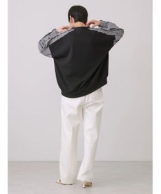 AMERICAN HOLIC イージーケア異素材ポンチプルオーバー