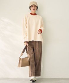 ANY 【LEE掲載/6サイズ展開/裏起毛/ウエストゴム】ウォームワイドパンツ