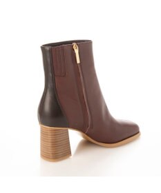 MODE ET JACOMO <MODE ET JACOMO>バック切り替えスクエアトゥショートブーツ
