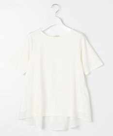 Feroux 【UVケア】バックペプラムチュニック Tシャツ