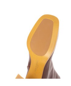 MODE ET JACOMO <MODE ET JACOMO>バック切り替えスクエアトゥショートブーツ