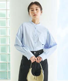 UNFILO バンドカラー コンフォートシャツ