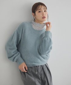 earth music&ecology ミニシャギープルオーバー