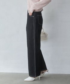 WEGO 【XS～Lサイズ展開/美脚】ストレートデニムパンツ