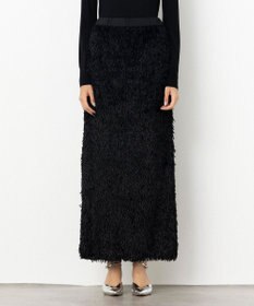 NAVE 【Nave・洗える】フェザーフリンジ スカート