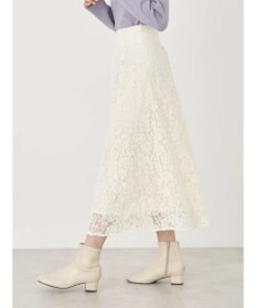 earth music&ecology モールレーススカート