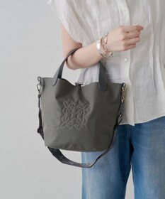 russet コーデュラナイロン2WAYタウントートバッグ(CE-1673-WEB)