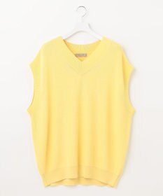 UNFILO MENS イージーケア ニットベスト [23年春夏商品]