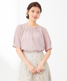 ANY SIS 【美人百花6月号掲載】シアーストライプ ブラウス