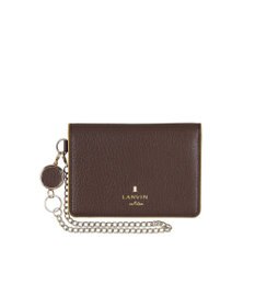 LANVIN en Bleu リム リール付き2面パスケース