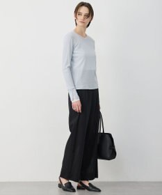 ICB L セミシアーテレコ レイヤード風カットソー