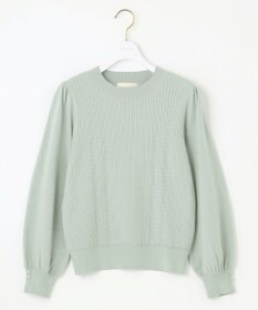 ANY SIS 【CICA加工】ケーブルポイント ニット