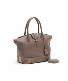 A.D.M.J. 【牛革】クラシックアニルブリロ/ノーブルファスナートート25cm(ショルダーストラップ付)