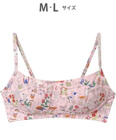 tsumori chisato SLEEP ツモリチサト ブラジャー ノンワイヤーブラ 綿100%(パッド受け) ストラップ長さ調整可能 UBX534 /ワコール