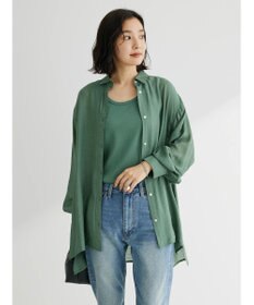 Green Parks レギュラー前後差シアーシャツ