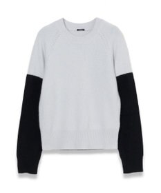 JOSEPH 【洗える】ブラッシュドカシミヤ　ラウンドネックニット