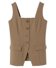 YECCA VECCA リネンライクビスチェベスト