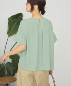 AMERICAN HOLIC 【予約】【WEB限定】イージーケア+接触冷感バックタック半袖プルオーバー