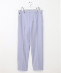 自由区 S 【撥水加工・洗える】TRギャバ裏起毛テーパード パンツ