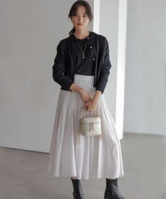 組曲 S 【加藤ローサさん着用】アンティークオーガンプリーツ スカート