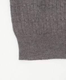 WEGO 【WEB限定/25年秋冬新作】別注USPOLOケーブルニットポロ