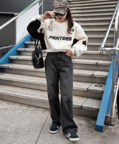 WEGO スポーツグラフィックボアショートプルオーバー