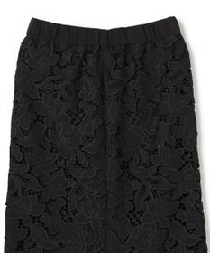 BEIGE， CITRINE / エンブロイダリーレースイージースカート