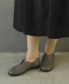 AND WOOL 〈高品質ウール〉〈洗えるニット〉〈暖かい着心地〉ウールレギンス
