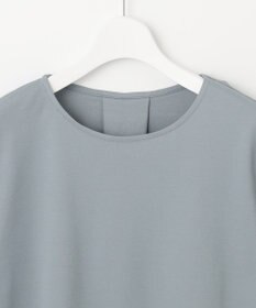 J.PRESS LADIES 【接触冷感・UVケア】コンパクトコットンスムース ツイストスリーブ カットソー