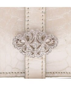 A.D.M.J. 【スネークレザー】アールデコモチーフロングウォレット