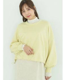 earth music&ecology 裏毛ドロストプルオーバー