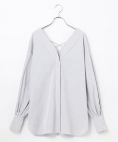 #Newans 【ANSWER for ヘルシーカジュアル】クロスリボンシャツ