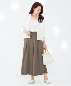 23区 L 【Lサイズ限定】ハイストレッチツイル パンツ