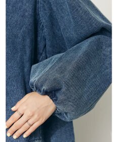 CRAFT STANDARD BOUTIQUE デニムギャザーヨークブラウス