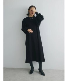 Green Parks armonia. 袖ボリュームニットワンピース