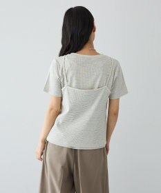 CRAFT STANDARD BOUTIQUE 2点セット/ボーダーキャミ+Tシャツ