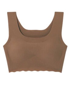 une nana cool 綿混フラット仕上げ　ノンワイヤーブラジャー　　【全サイズ同一価格】