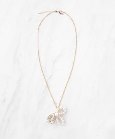 TOCCA RIBBON BROOCH NECKLACE ブローチネックレス