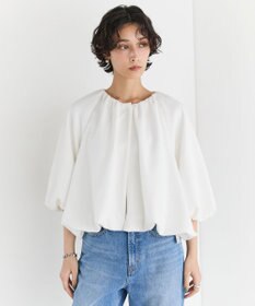 #Newans 【セレモニーにも/洗濯機可】バルーンヘムライトブルゾン​