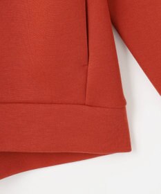 J.PRESS LADIES ダンボールジャージー ジップアップ パーカー