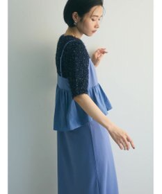 Green Parks armonia.ペプラムキャミワンピース