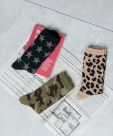 WEGO ジャガードデザインソックス（R）