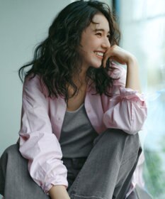 23区 S シャイニーリブ スクエアネック タンクトップ