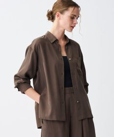 uncrave フィブリルシャンブレー ミドルシャツ