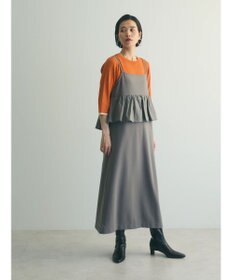 Green Parks armonia.ペプラムキャミワンピース