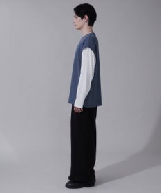 WEGO フェイクレイヤードベストT（LS）